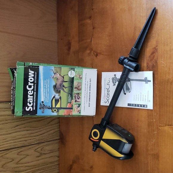 SOLD - ScareCrow motion activated animal deterrent - Picture 1 of 5